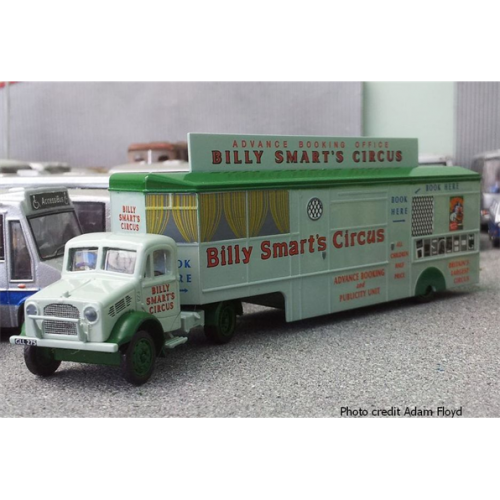 Bedford OX Truck Booking Trailer Billy Smart's Circus 